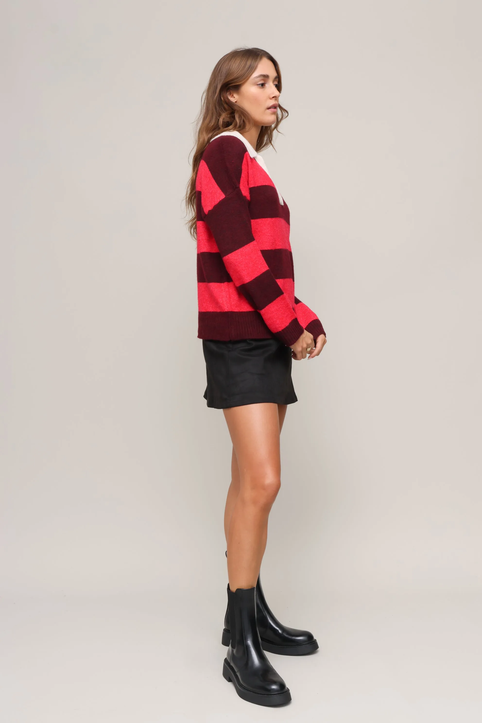 Tara Stripe Sweater sold by Mixology product image thumbnail 3
