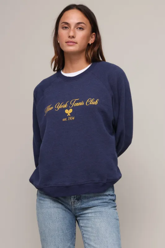 Ny Tennis Club Raglan sold by Mixology