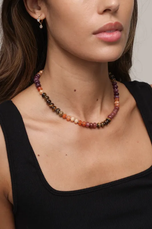 Theia Beaded Necklace sold by Mixology