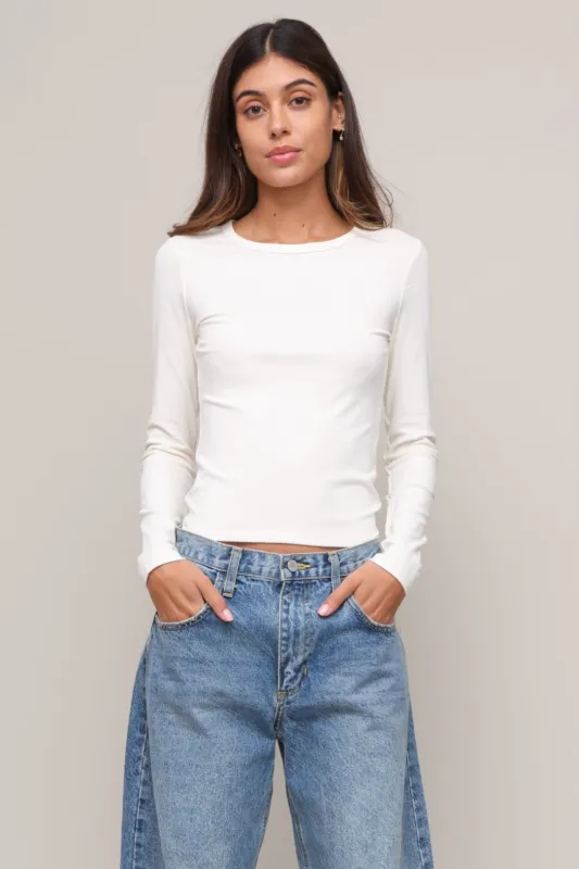 Second Skin Crew Long Sleeve sold by Mixology