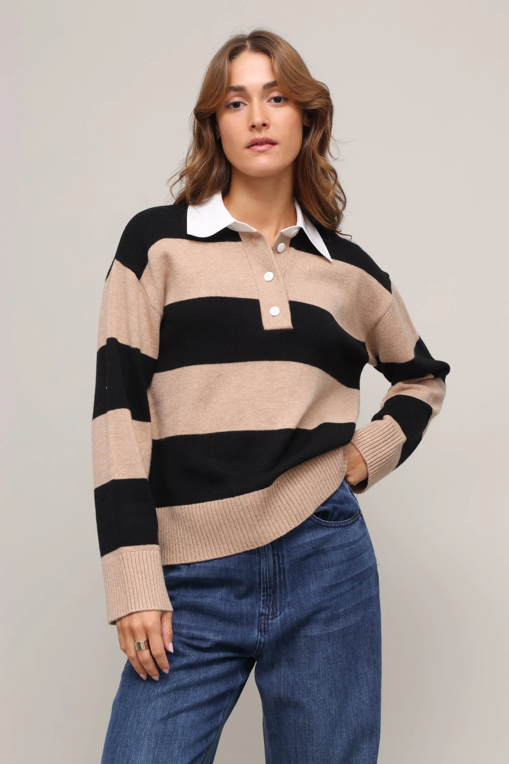 Paxton Stripe Sweater sold by Mixology
