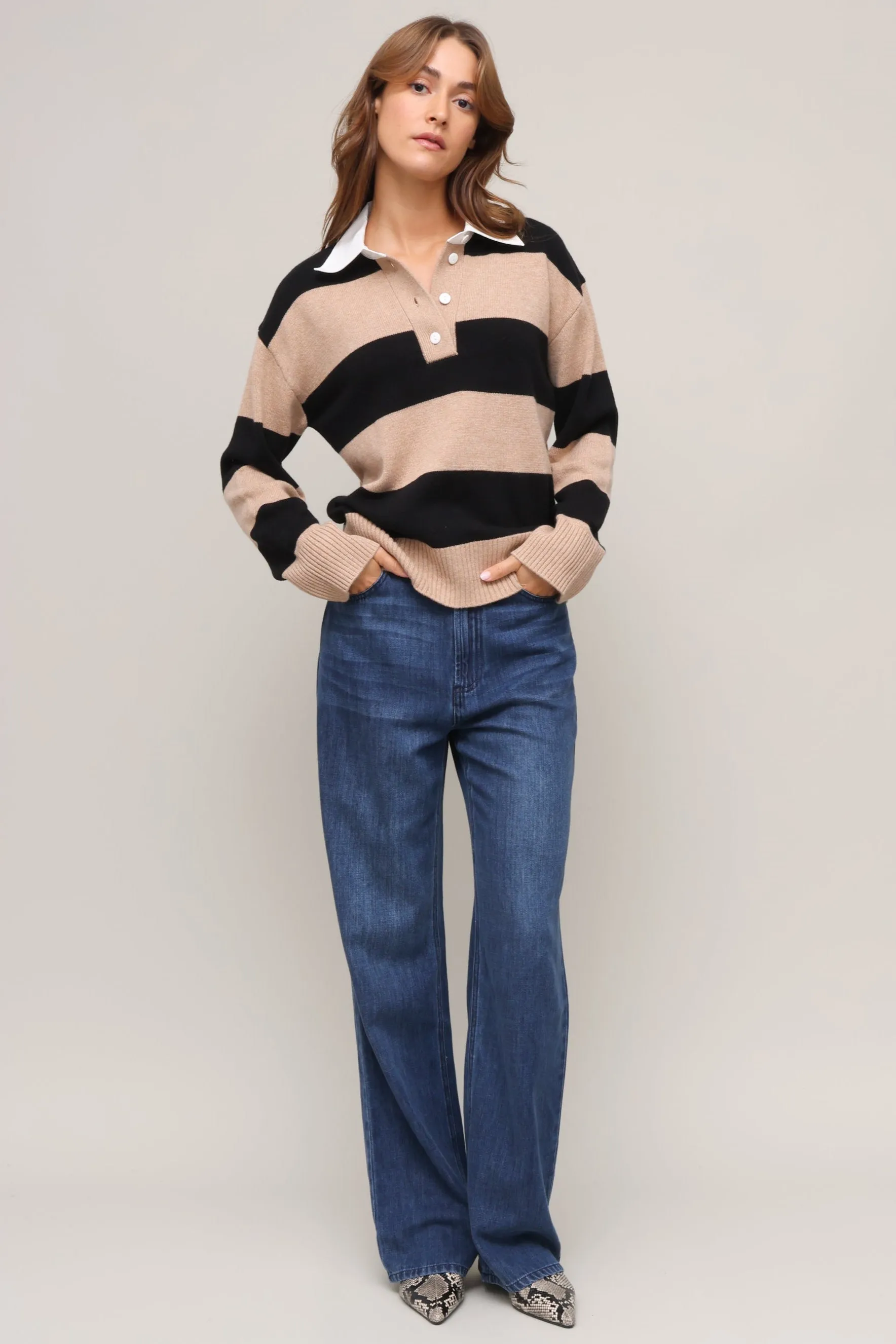 Paxton Stripe Sweater sold by Mixology product image thumbnail 2