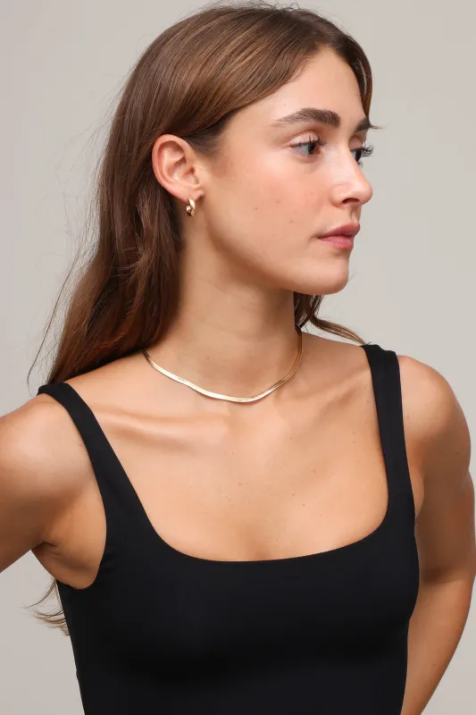 Harriet Herringbone Necklace sold by Mixology