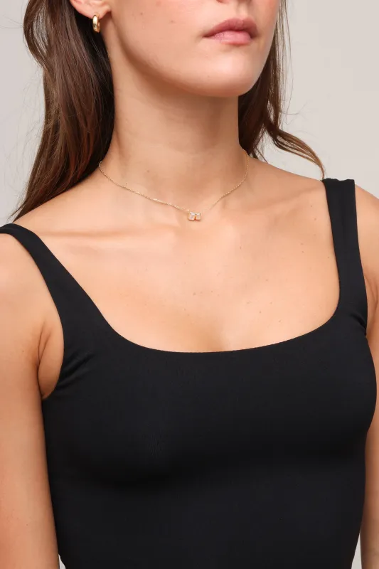 Malone Double Bezel Necklace made by Mixology