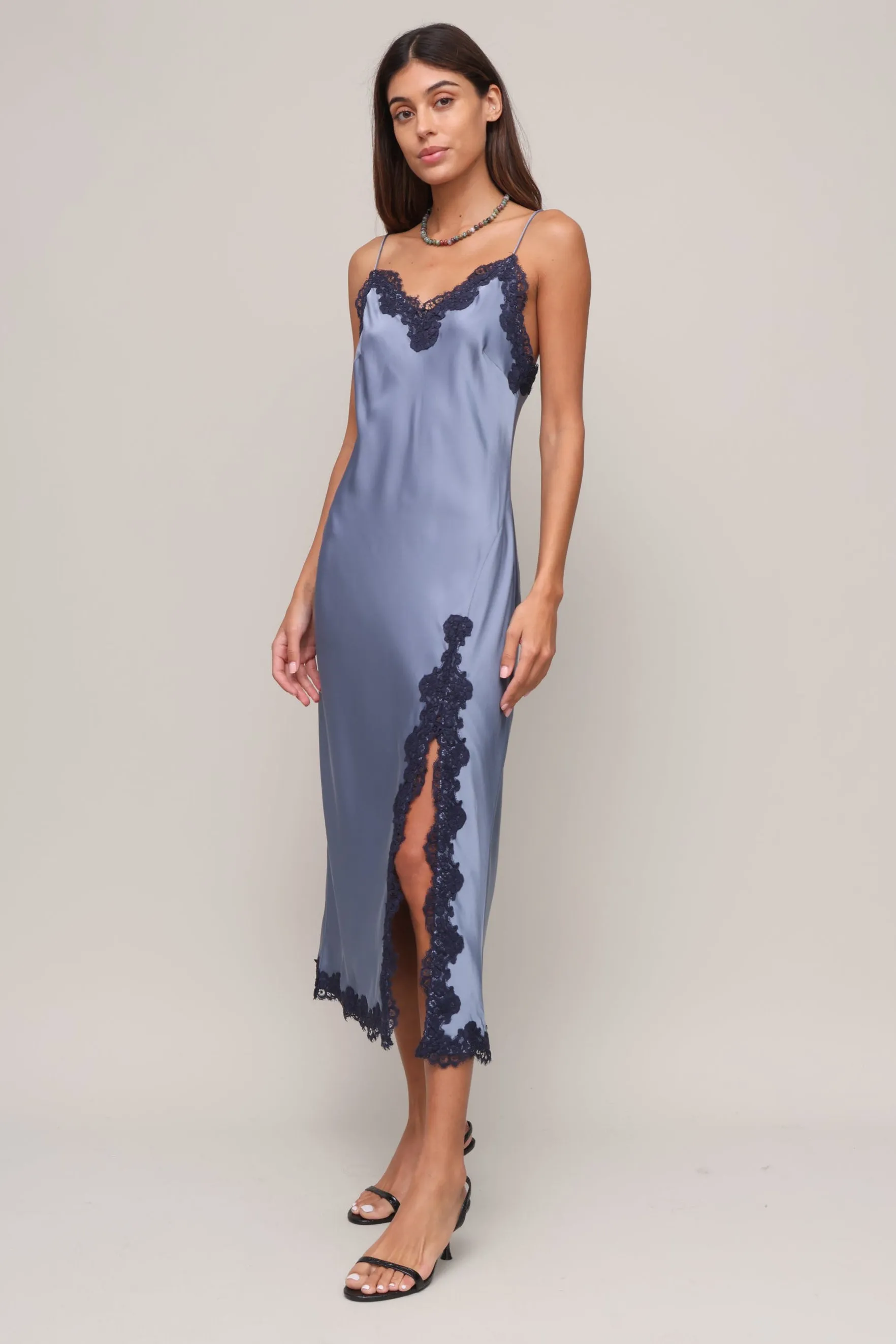 Lace Slip Dress sold by Mixology product image thumbnail 2