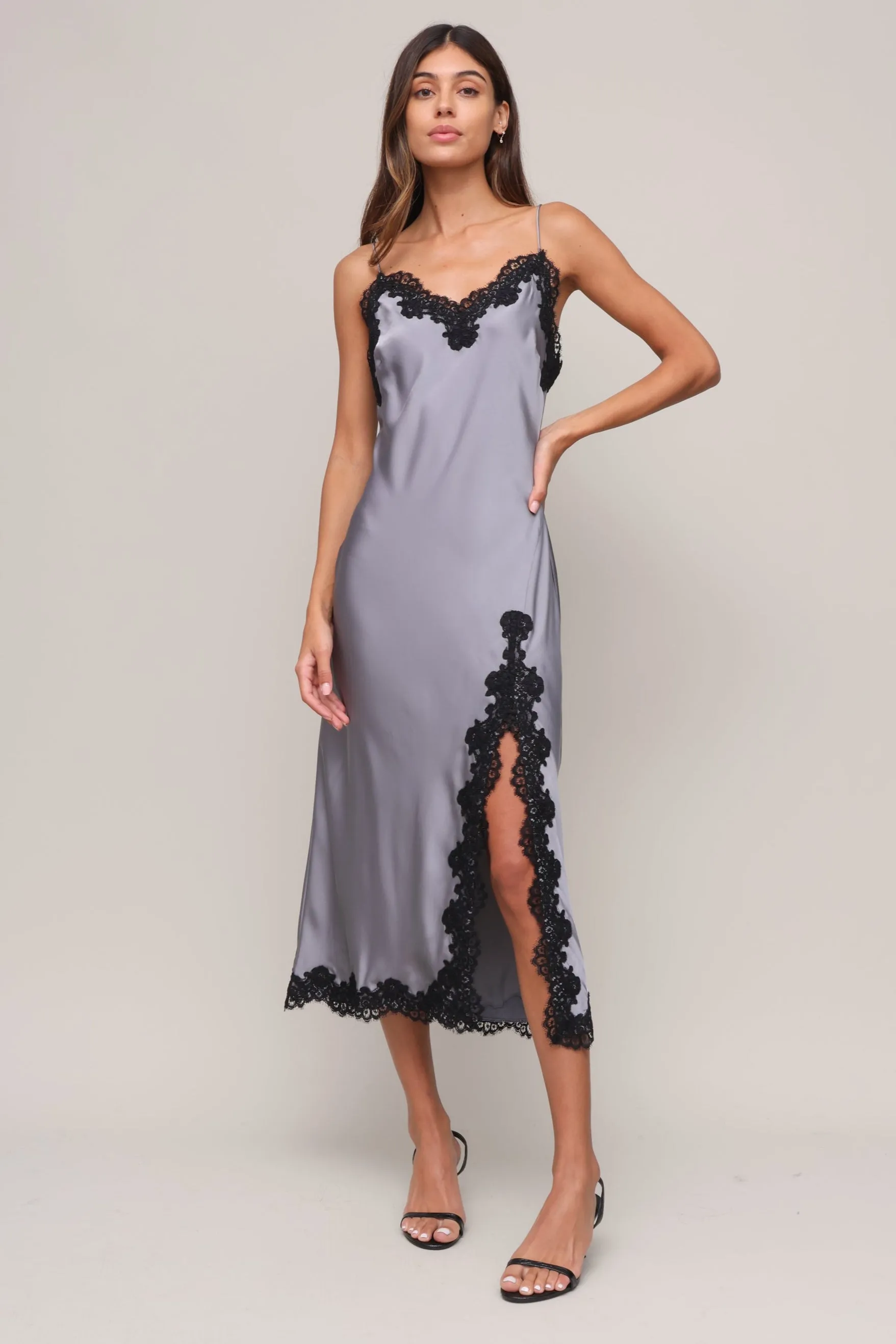 Lace Slip Dress sold by Mixology product image thumbnail 5
