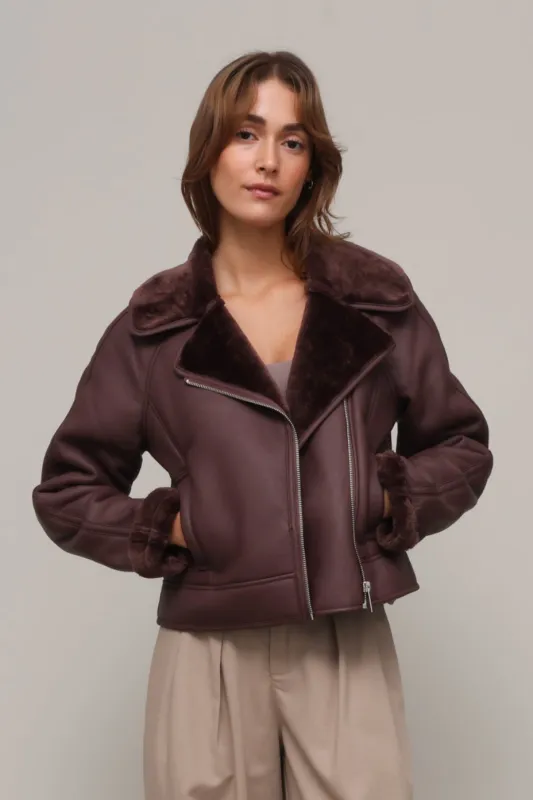 Locklin Sherpa Jacket sold by Mixology