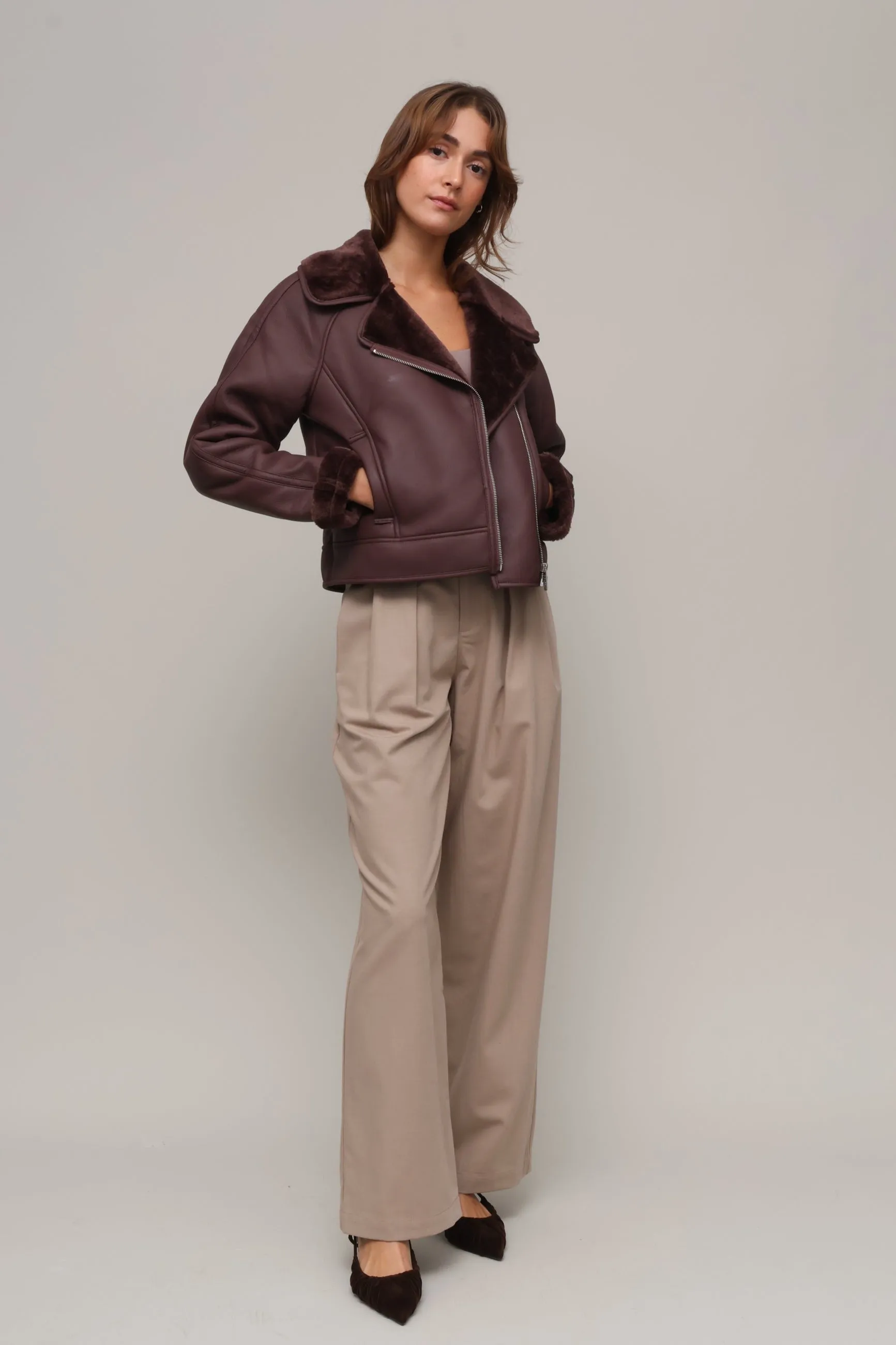 Locklin Sherpa Jacket sold by Mixology product image thumbnail 2