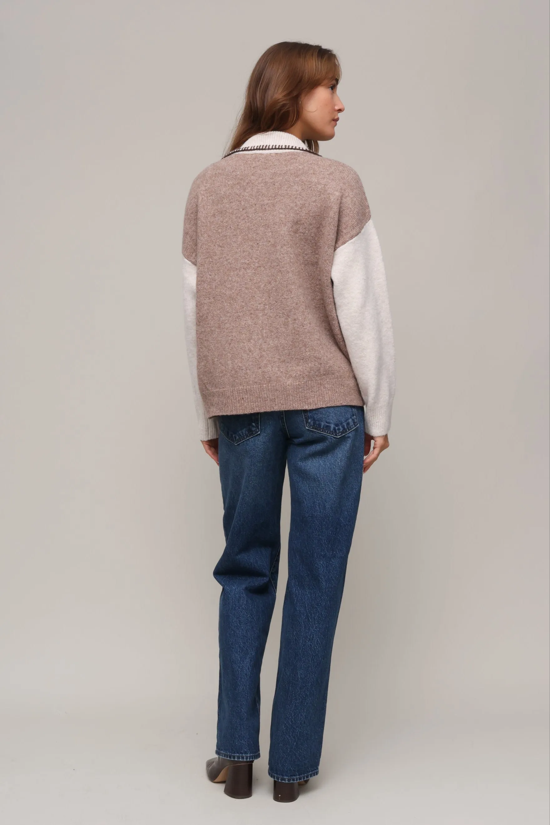 Stitch Perfect Zip Up Cardigan sold by Mixology product image thumbnail 4