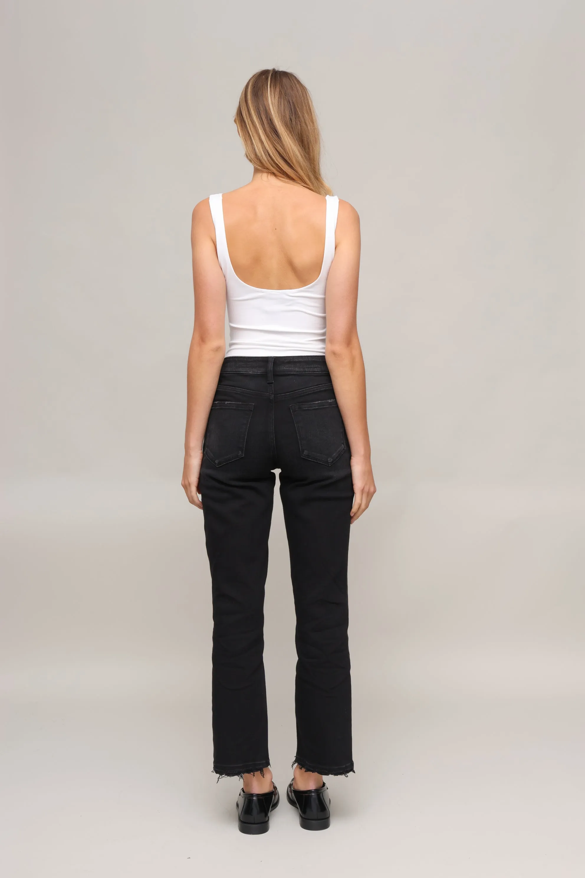 Mid Rise Ankle Straight sold by Mixology product image thumbnail 4