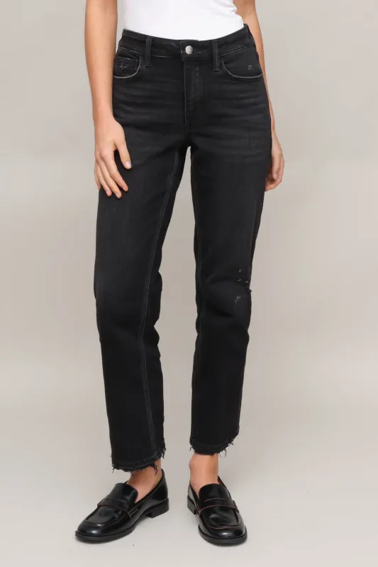Mid Rise Ankle Straight sold by Mixology