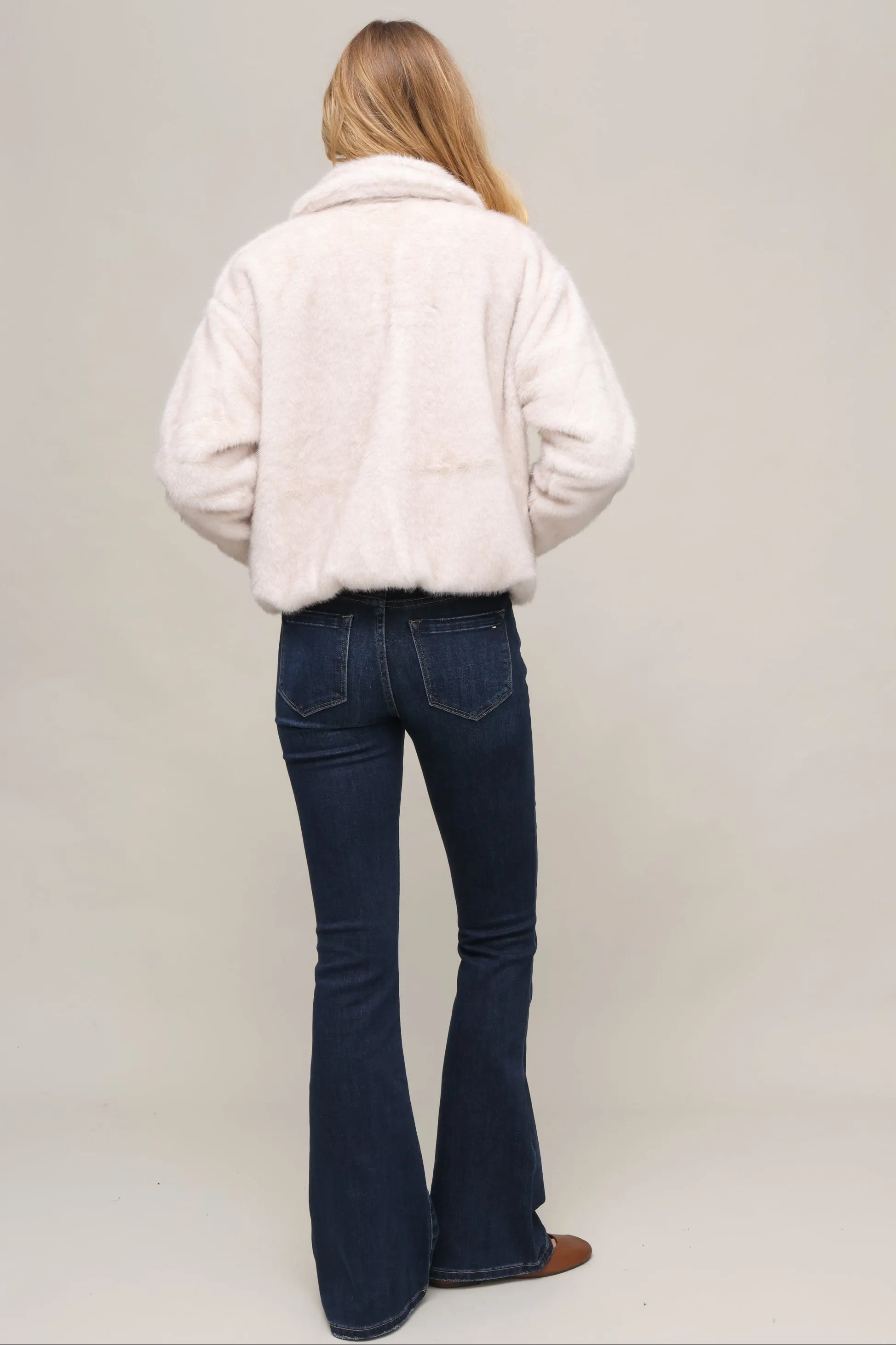 Amethyst Faux Fur Jacket sold by Mixology product image thumbnail 4