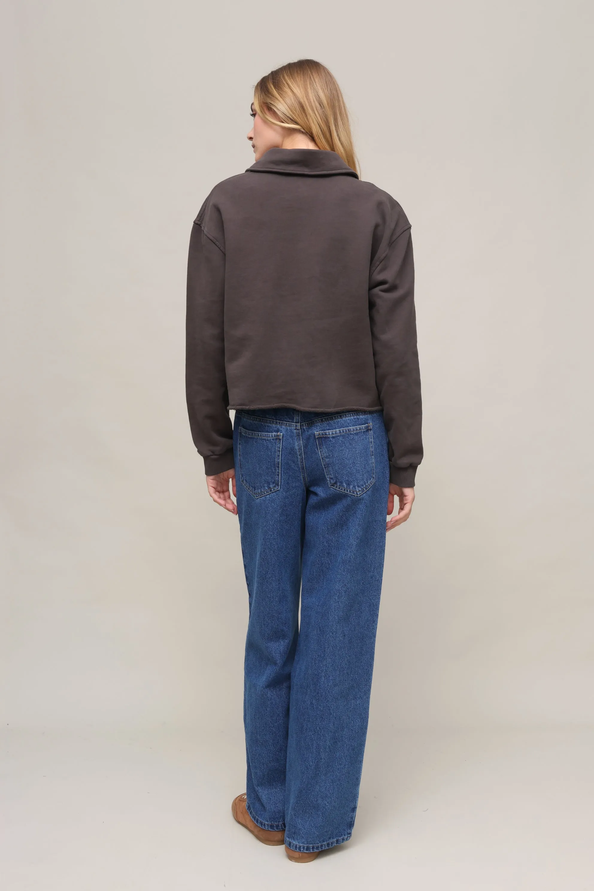 Vinny Fleece 3/4 Sweatshirt sold by Mixology product image thumbnail 4