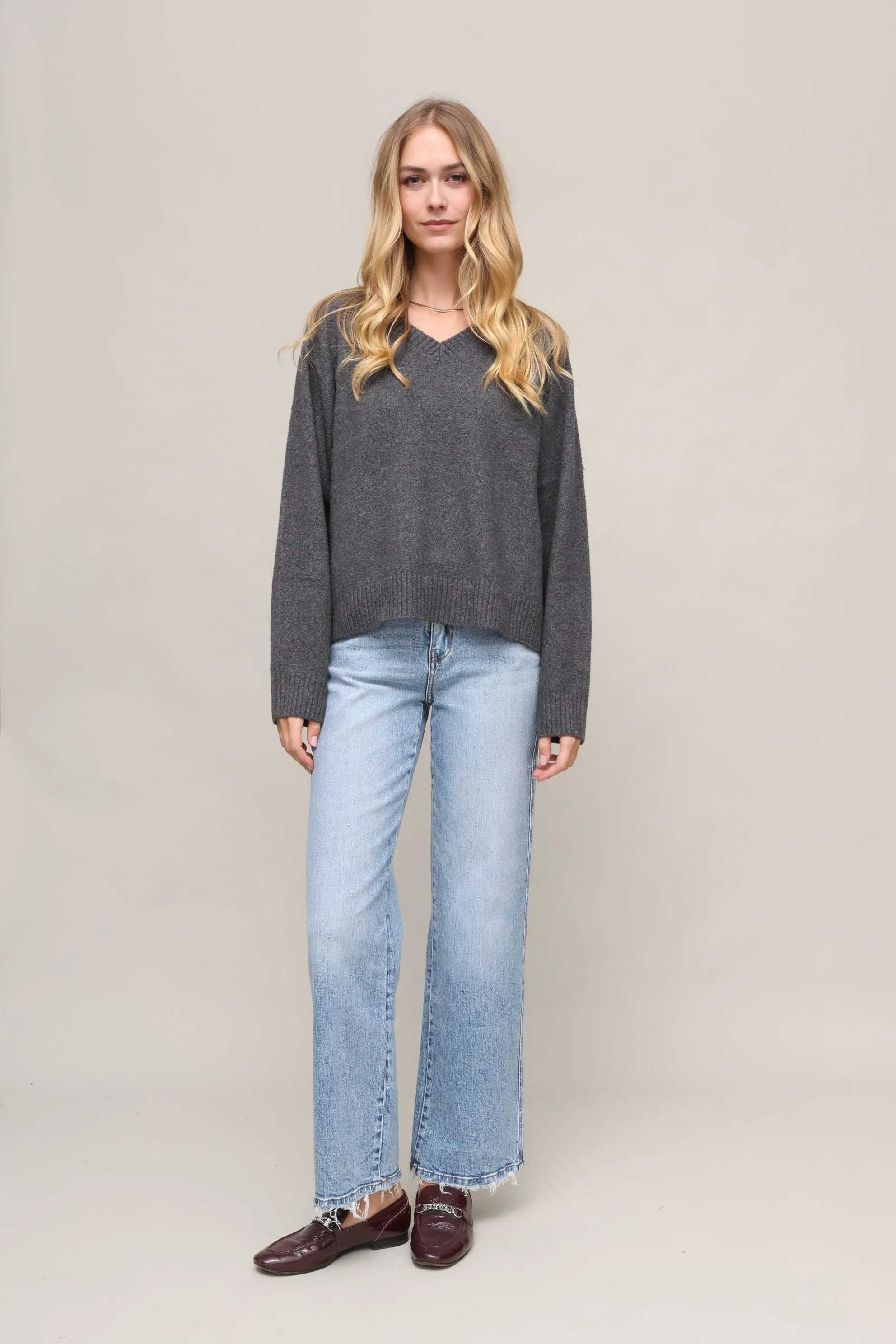 Mid Rise Slim Wide Leg sold by Mixology product image thumbnail 4