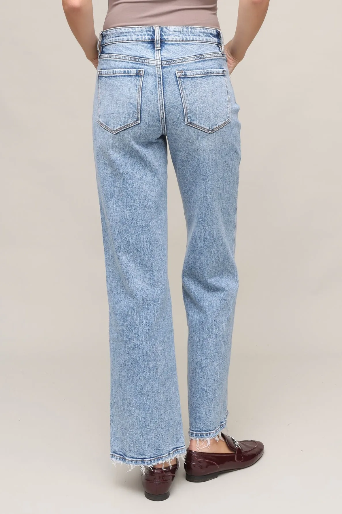 Mid Rise Slim Wide Leg sold by Mixology product image thumbnail 3