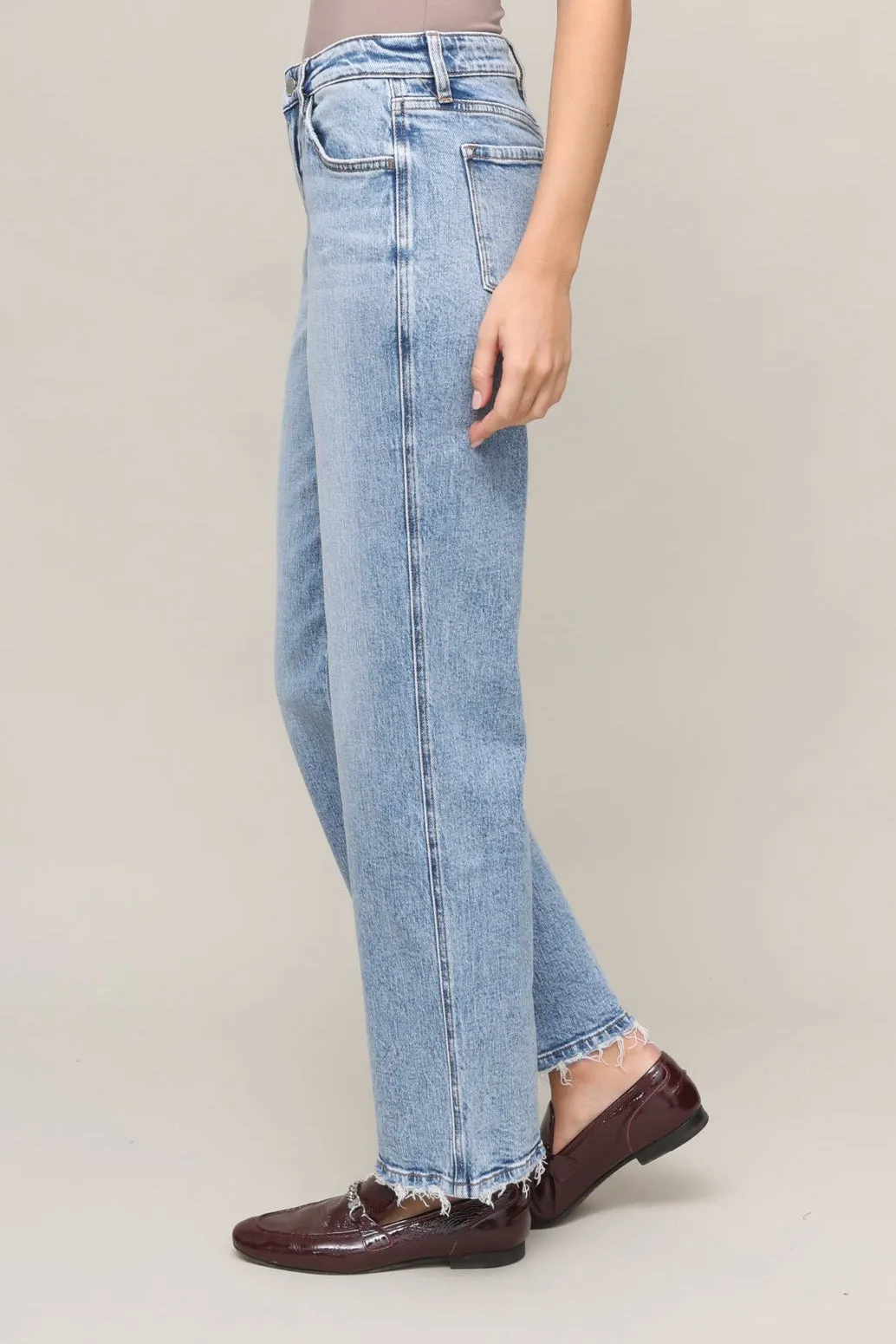 Mid Rise Slim Wide Leg sold by Mixology product image thumbnail 2