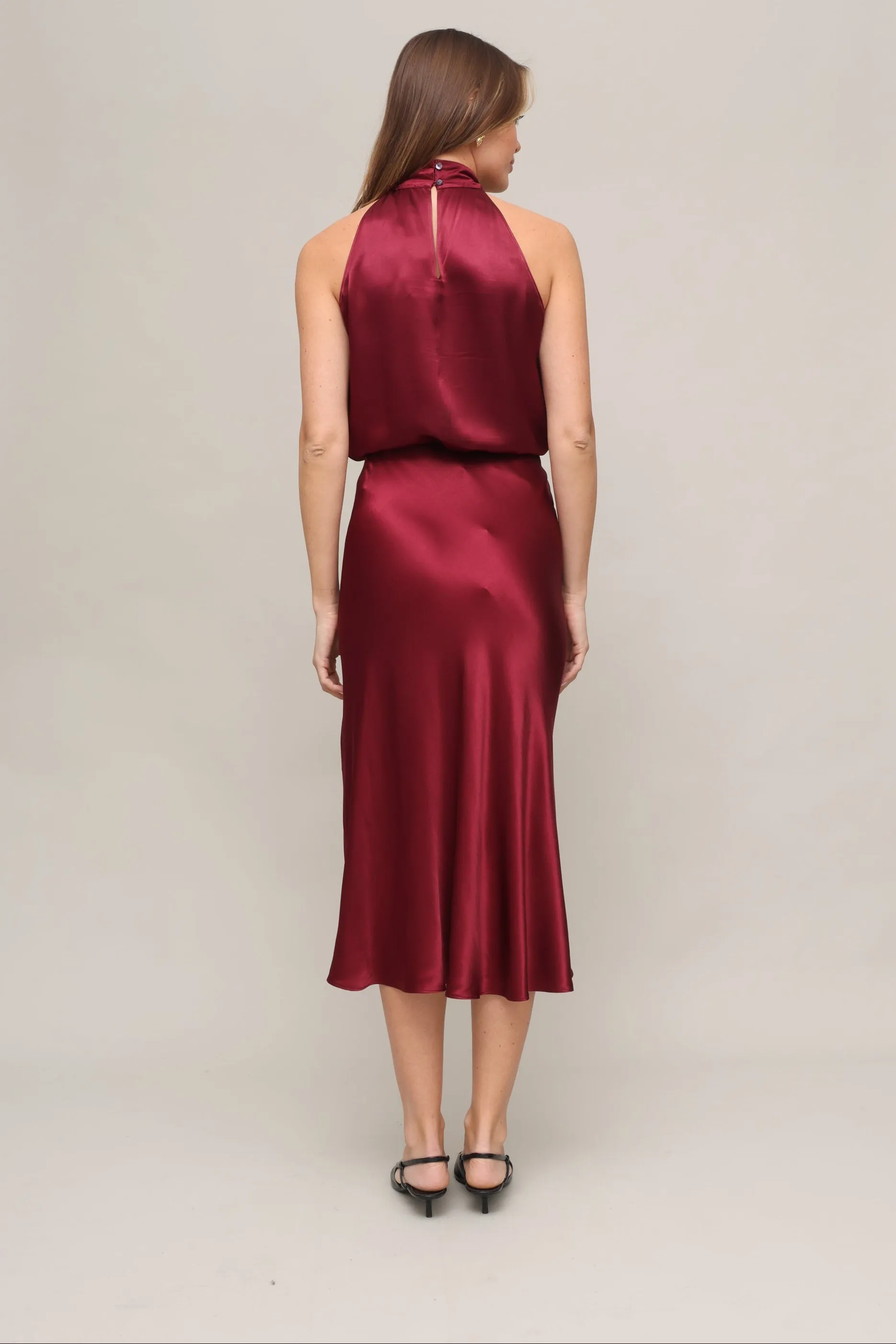 Maya Satin Skirt sold by Mixology product image thumbnail 4