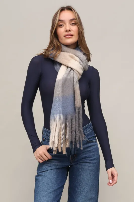 Marley Plaid Scarf sold by Mixology