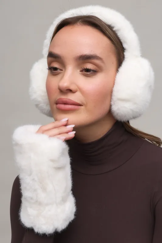 Faux Fur Ear Muffs sold by Mixology