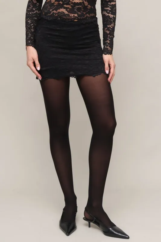 Alessandra Lace Mini Skirt sold by Mixology