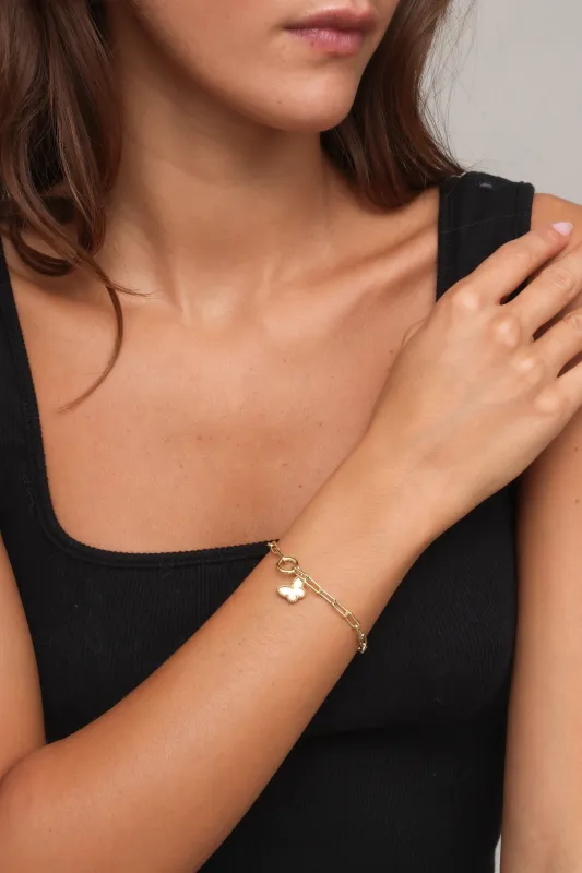 Rocky Butterfly Link Bracelet made by Mixology