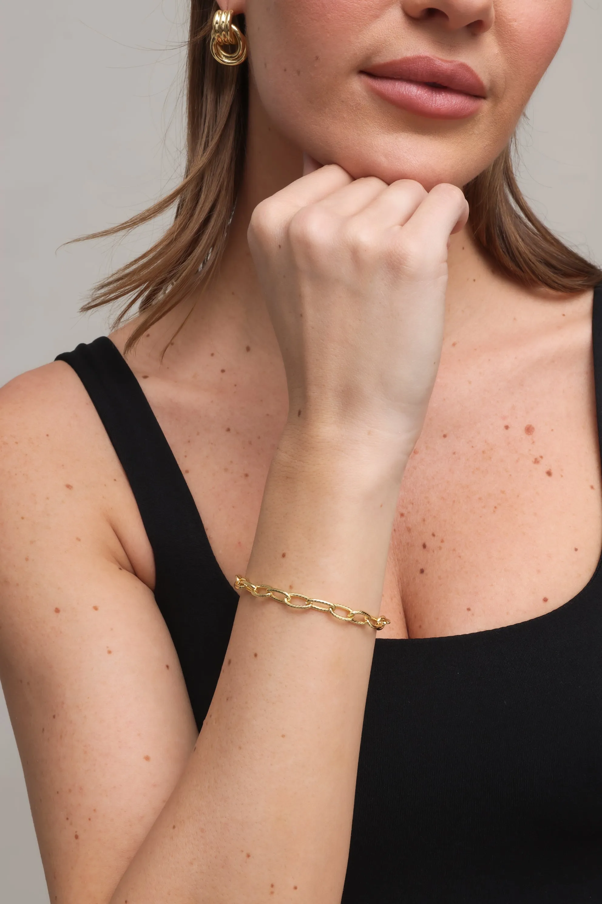 Lennox Open Link Bracelet sold by Mixology