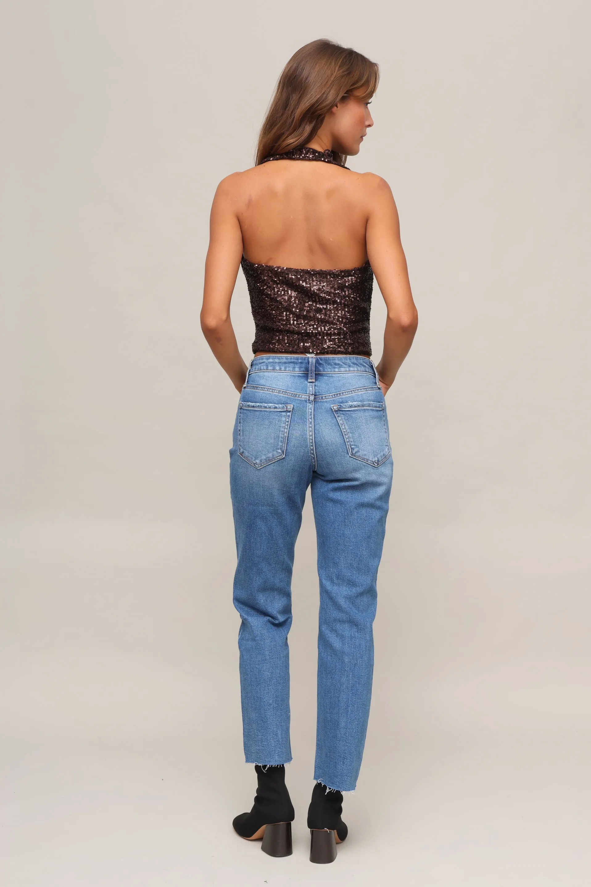 Mid Rise Ankle Straight sold by Mixology product image thumbnail 4