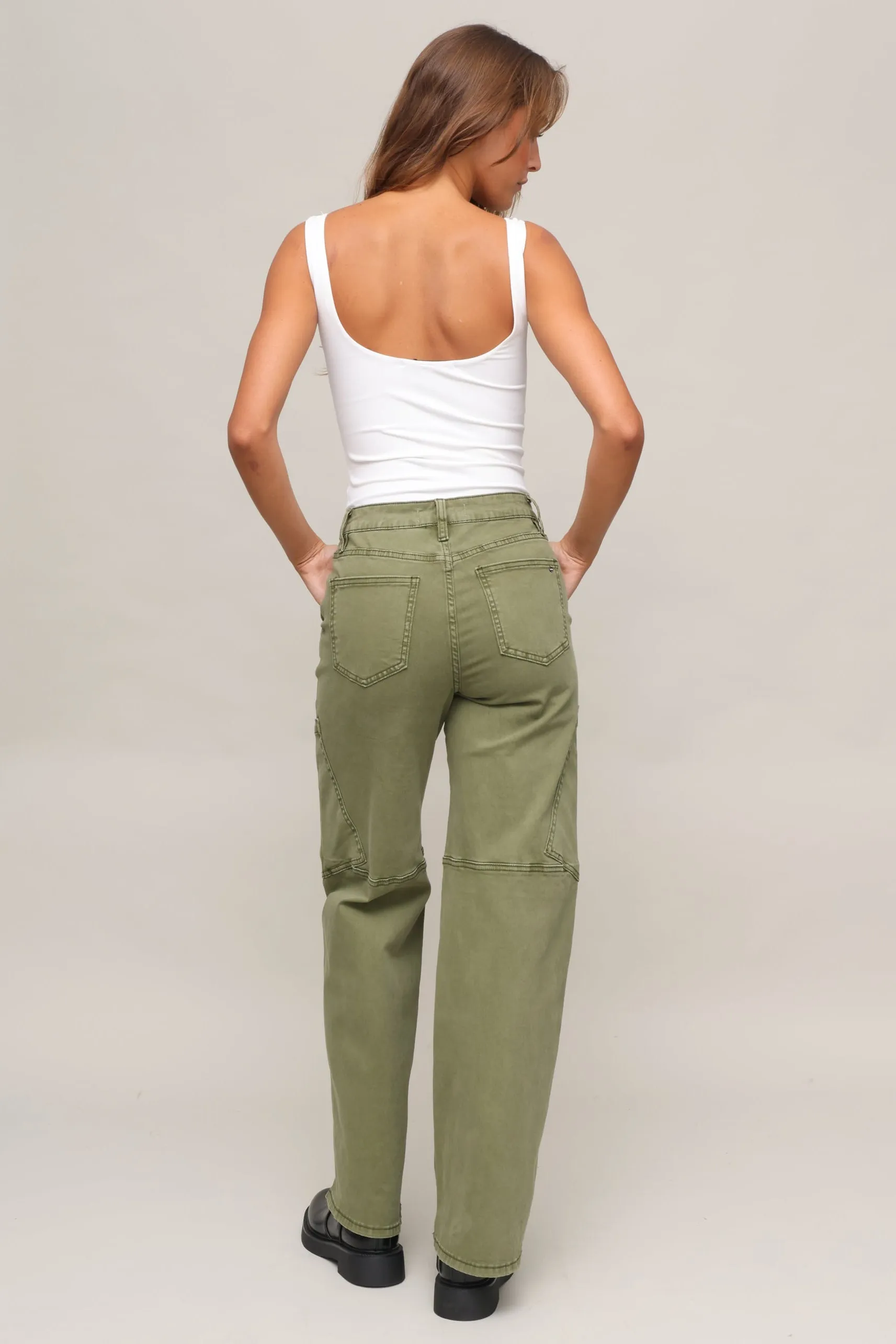 High Rise Utility Wide Cargo sold by Mixology product image thumbnail 4