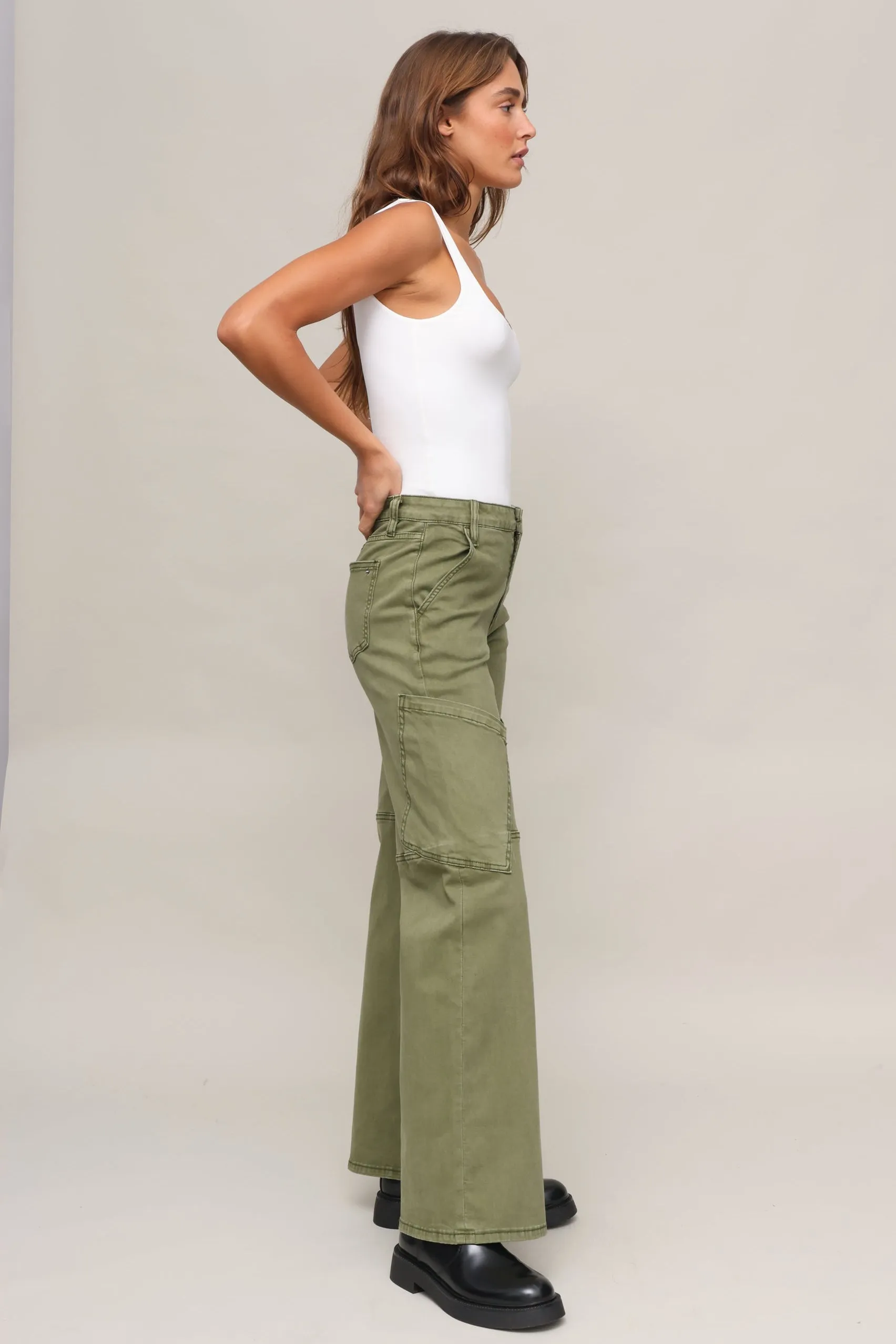 High Rise Utility Wide Cargo sold by Mixology product image thumbnail 3
