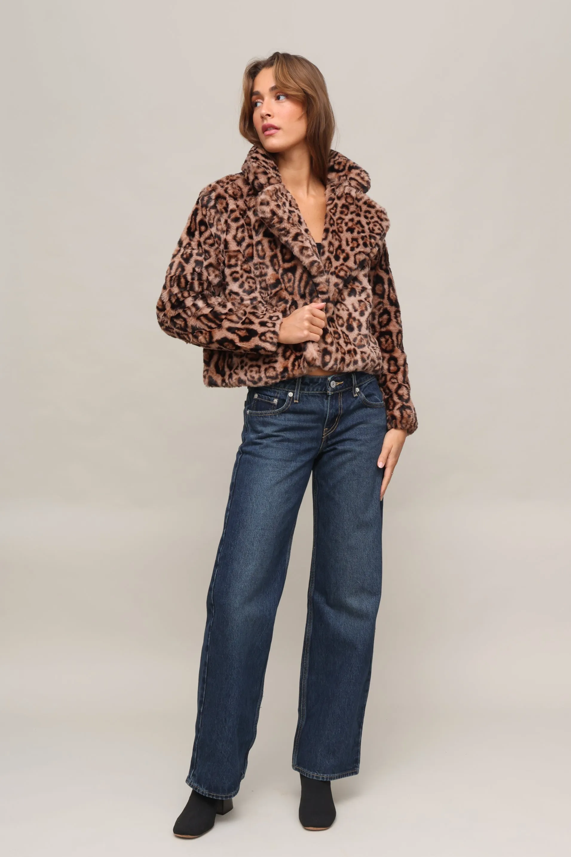 Feline Frenzy Leopard Jacket sold by Mixology product image thumbnail 2
