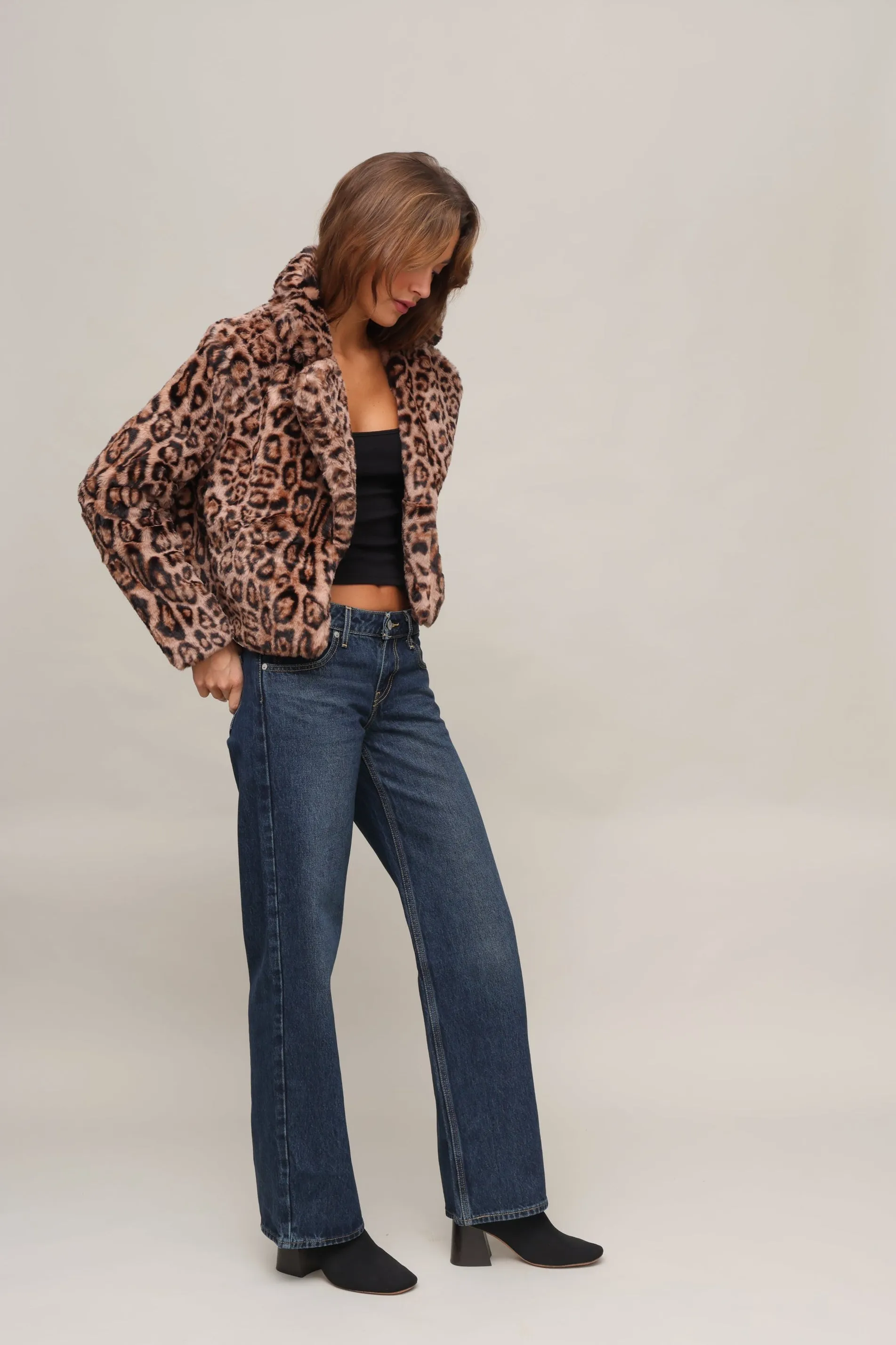 Feline Frenzy Leopard Jacket sold by Mixology product image thumbnail 3