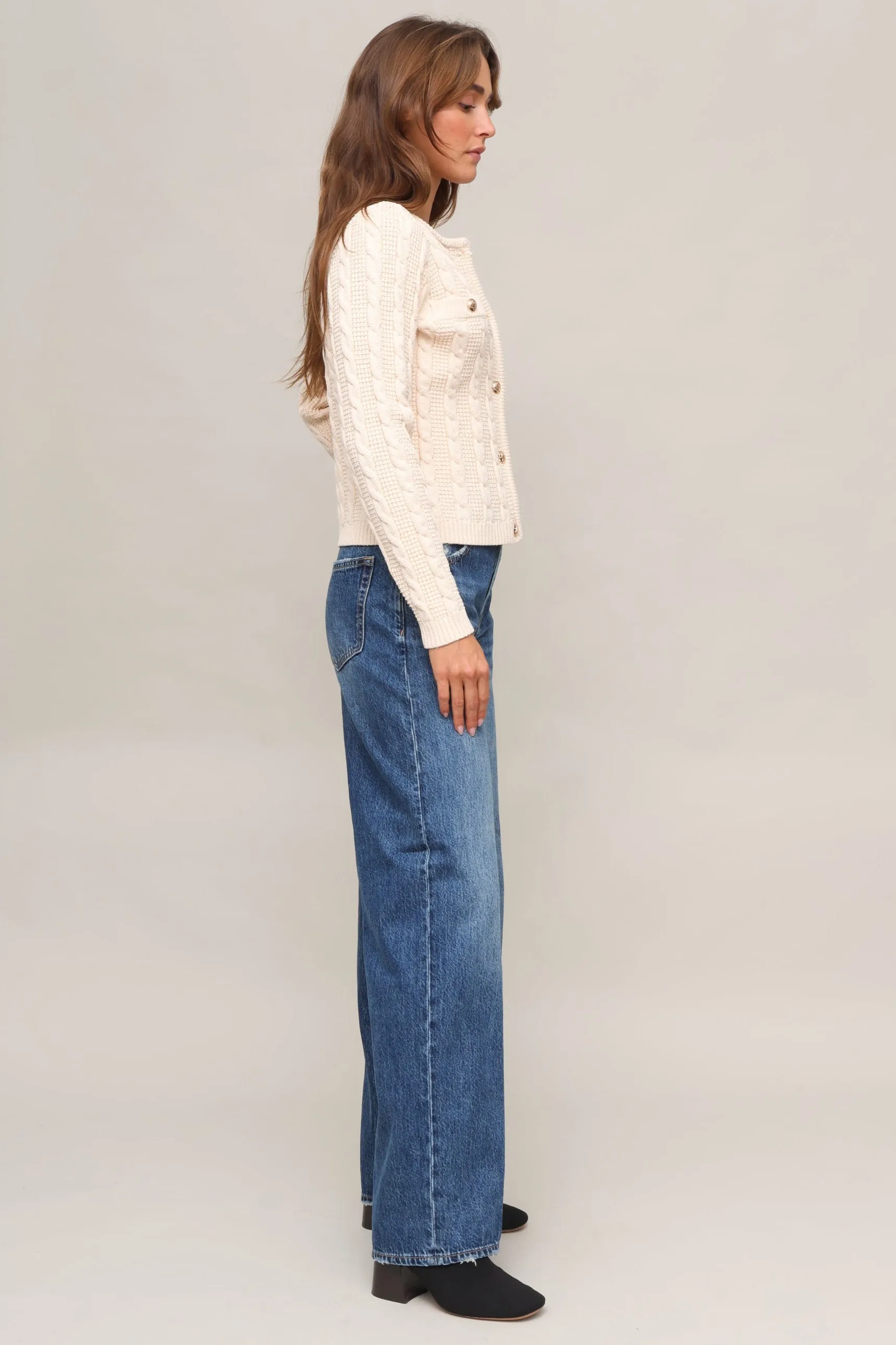 Cambridge Cableknit Cardi sold by Mixology product image thumbnail 3