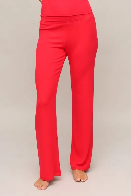 Essential Fold Over Pant sold by Mixology