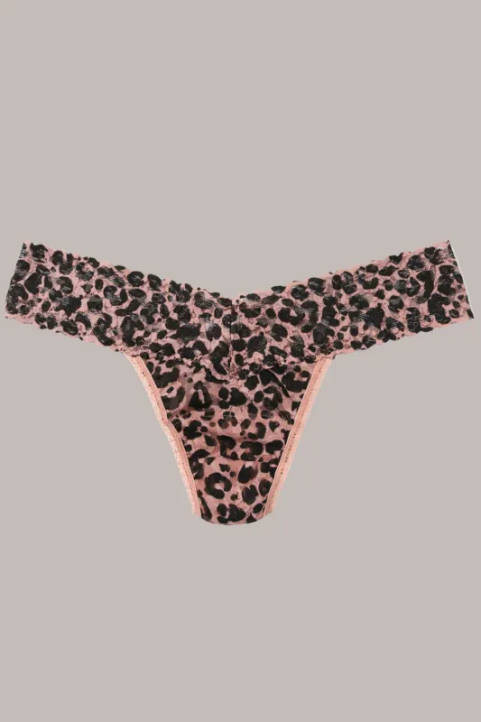 Walk On The Wild Org Thong sold by Mixology