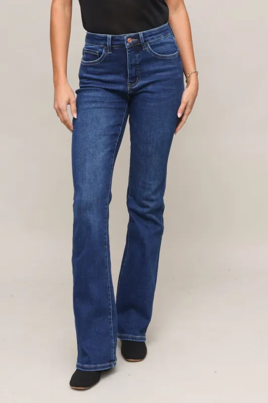 Tummy Control High Rise Bootcut sold by Mixology