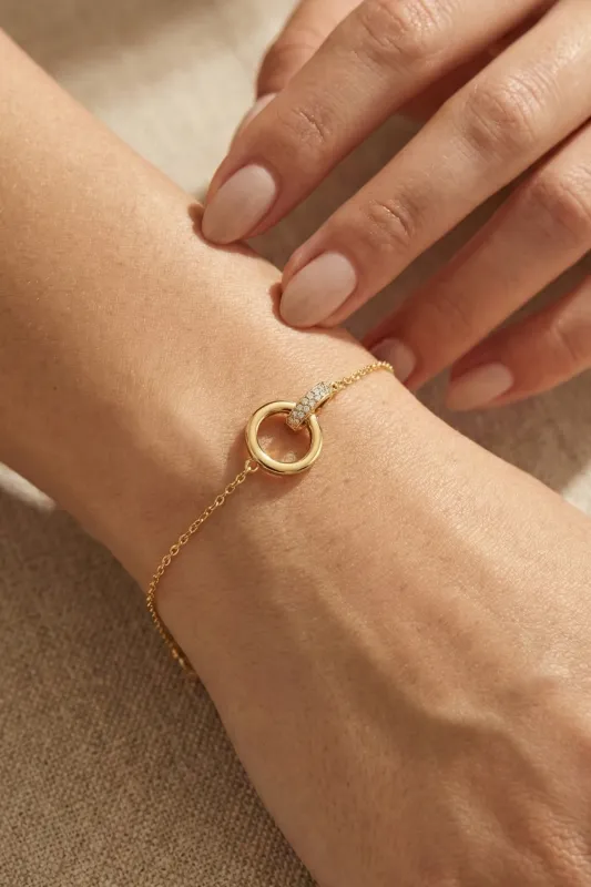 Carro Interlocking Circle Bracelet sold by Mixology