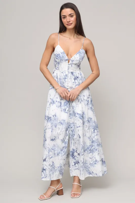 Porcelain Midi Dress sold by Mixology