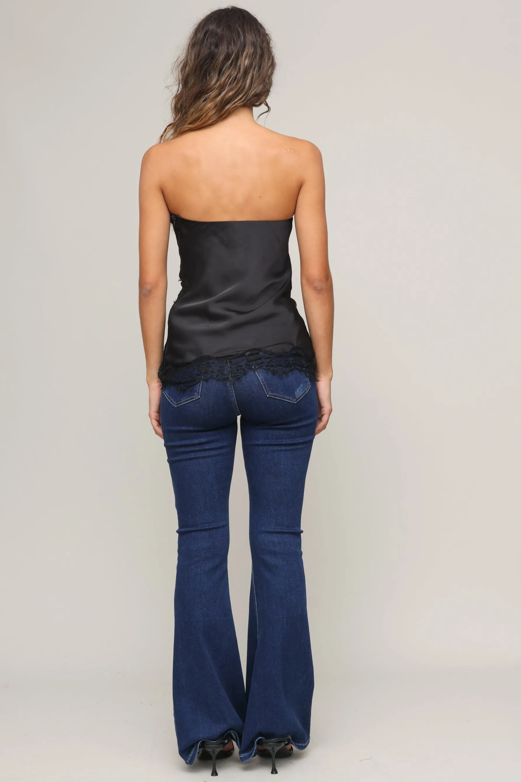 Roxy Strapless Lace Top sold by Mixology product image thumbnail 4