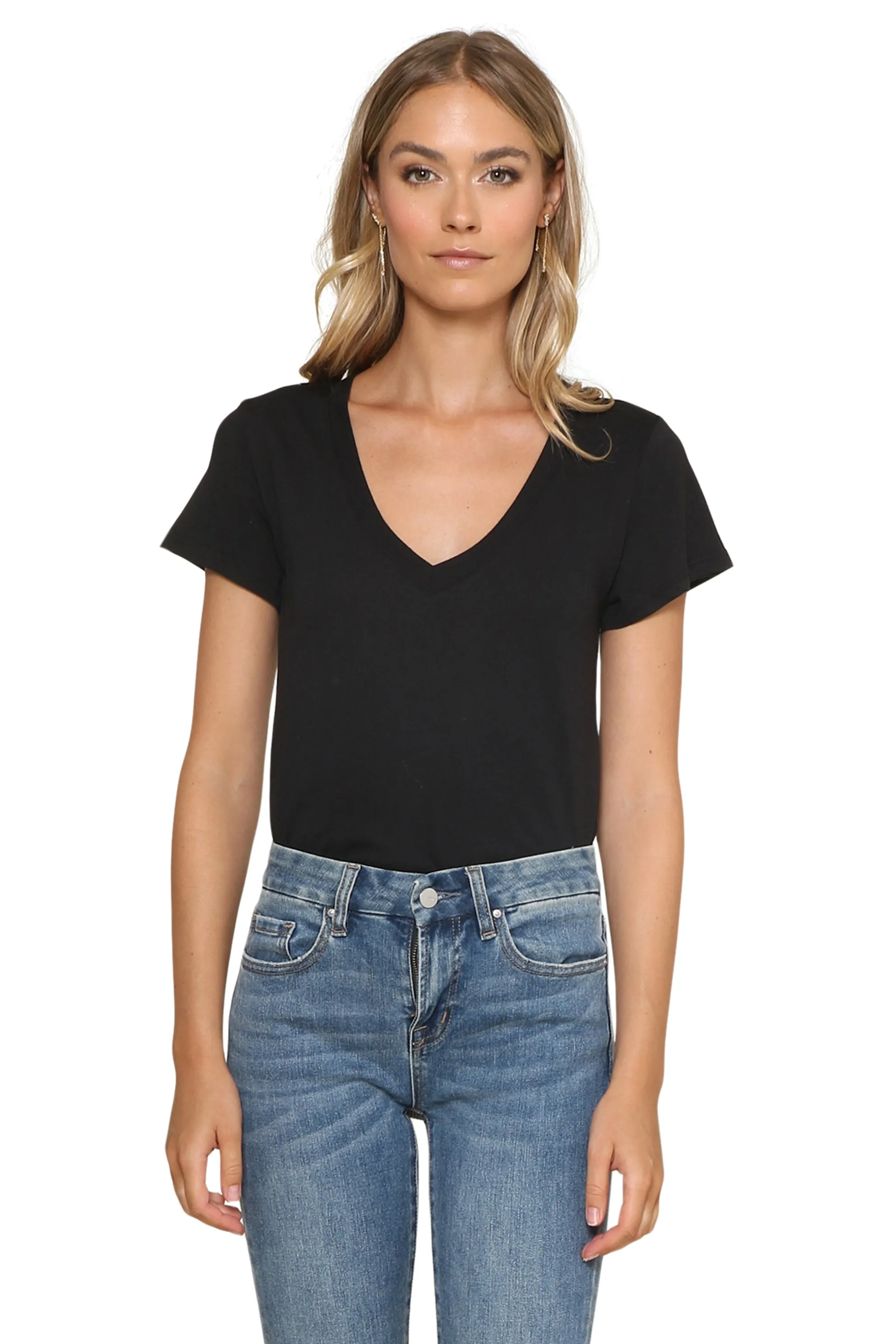 The V Neck Tee sold by Mixology