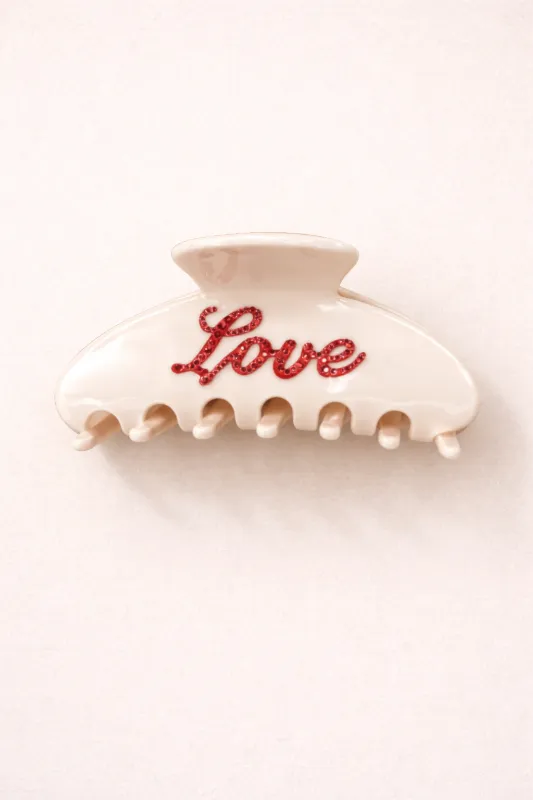 Love Hair Clip sold by Mixology
