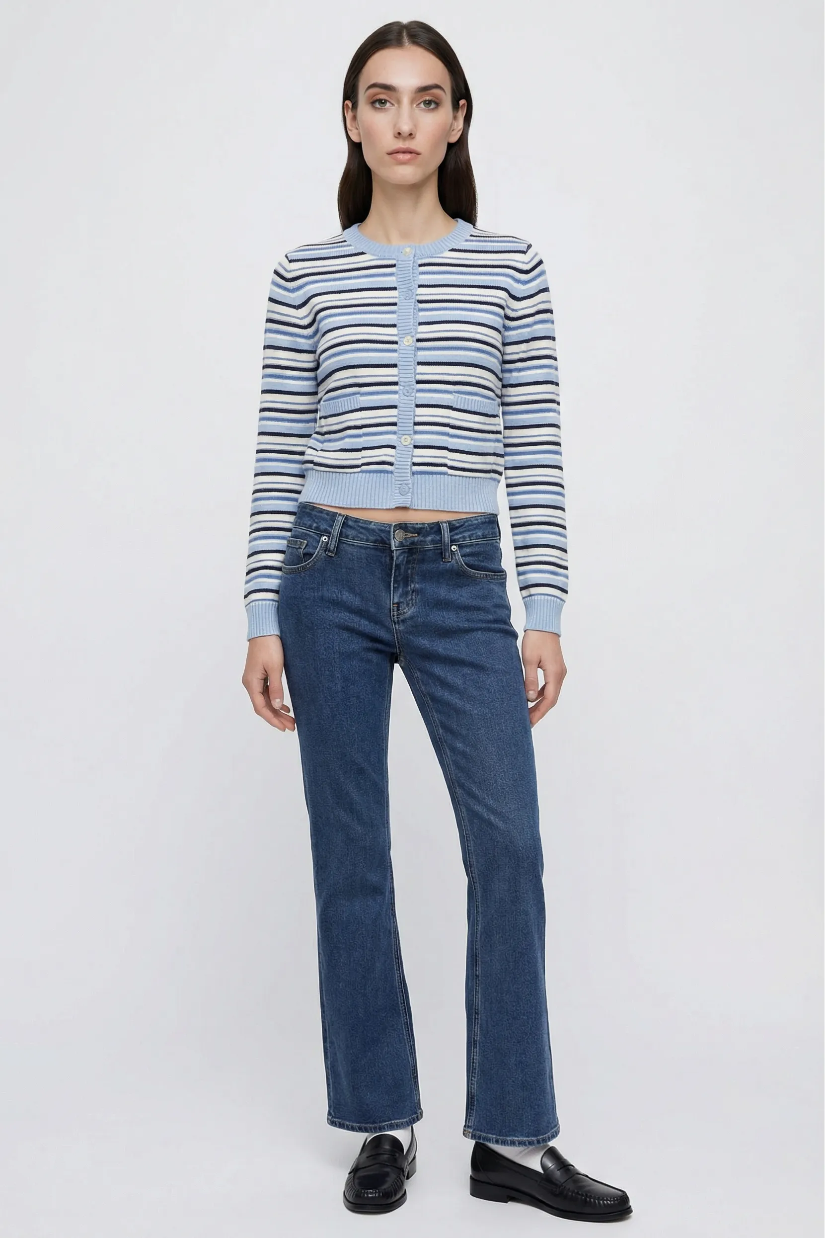 Nelli Striped Cardigan sold by Mixology product image thumbnail 2