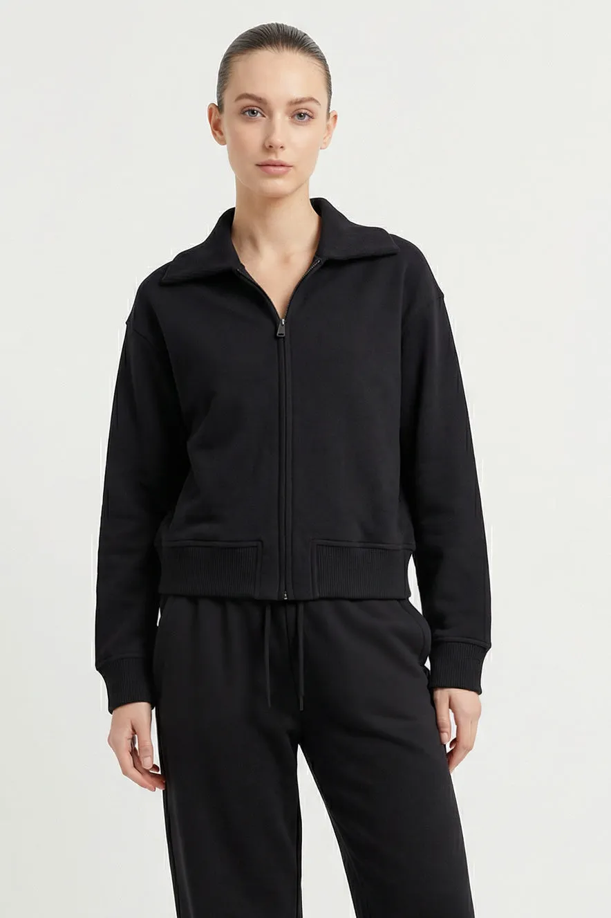 Off Duty Zip Up Sweatshirt sold by Mixology product image thumbnail 2