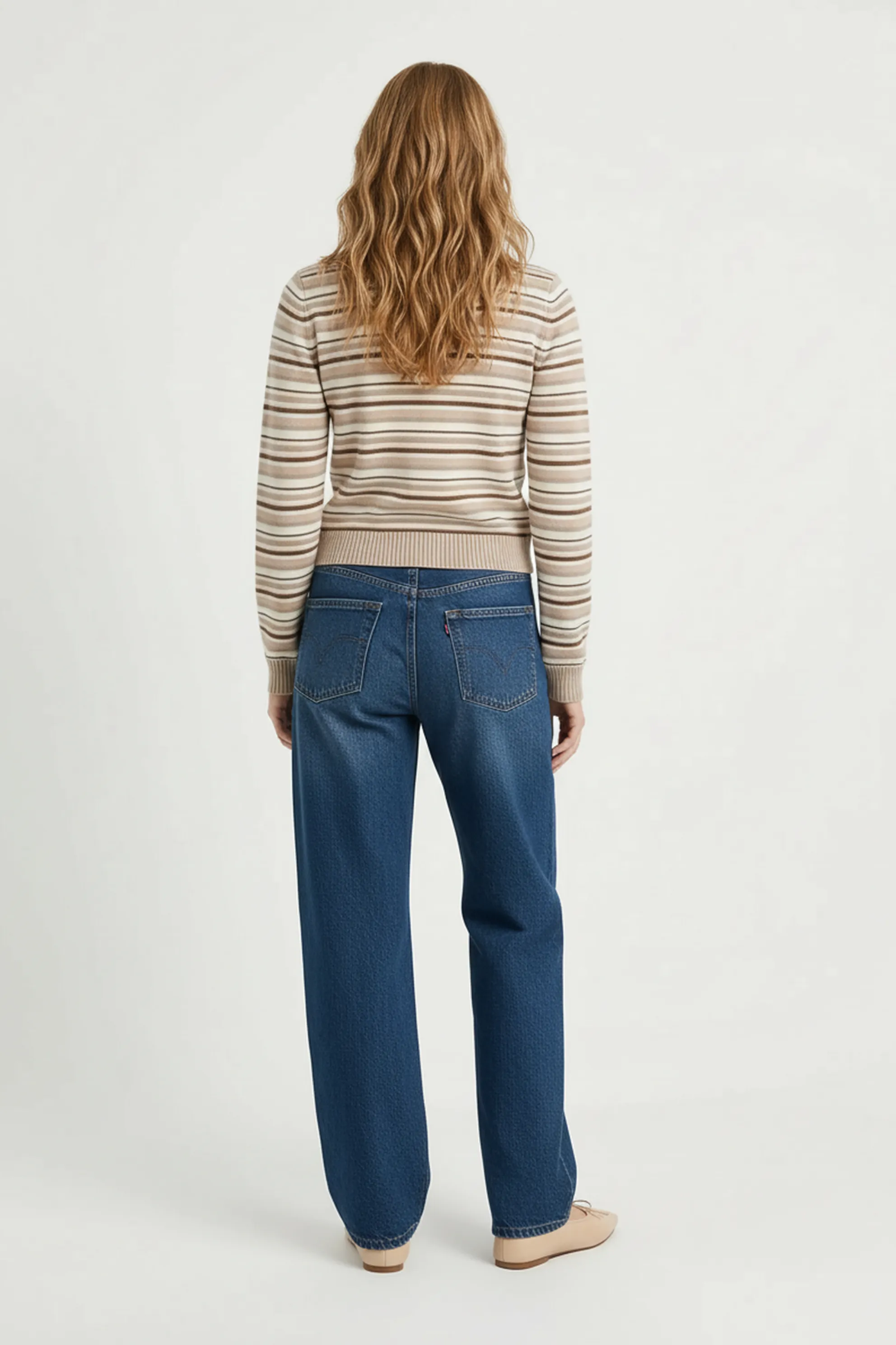 Meli Striped Crew Neck Sweater sold by Mixology product image thumbnail 4