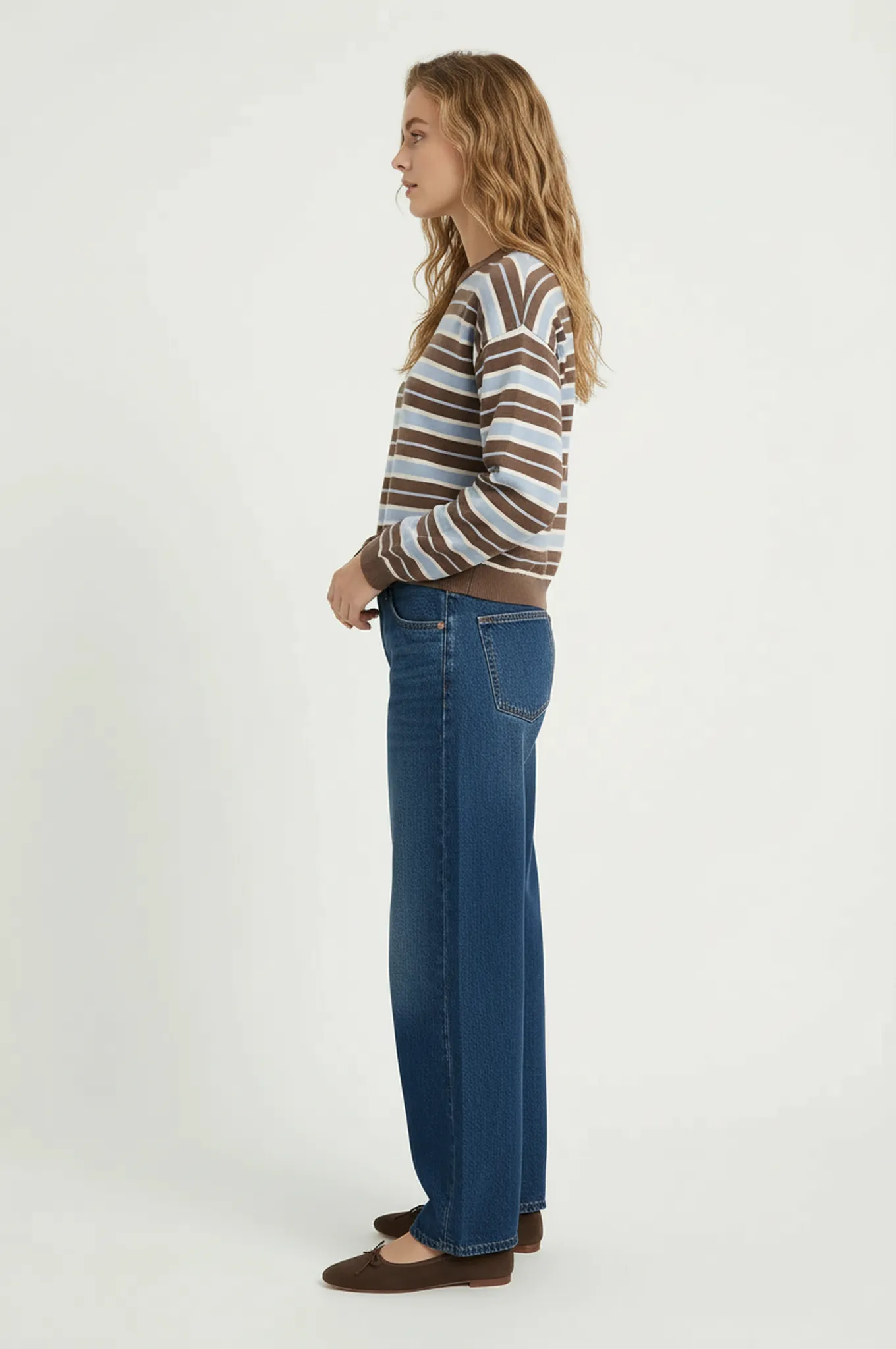 Mocha Sky Stripe Sweater sold by Mixology product image thumbnail 3