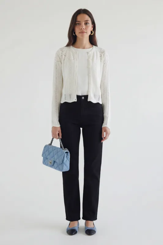 High Rise Straight Leg made by Mica Denim