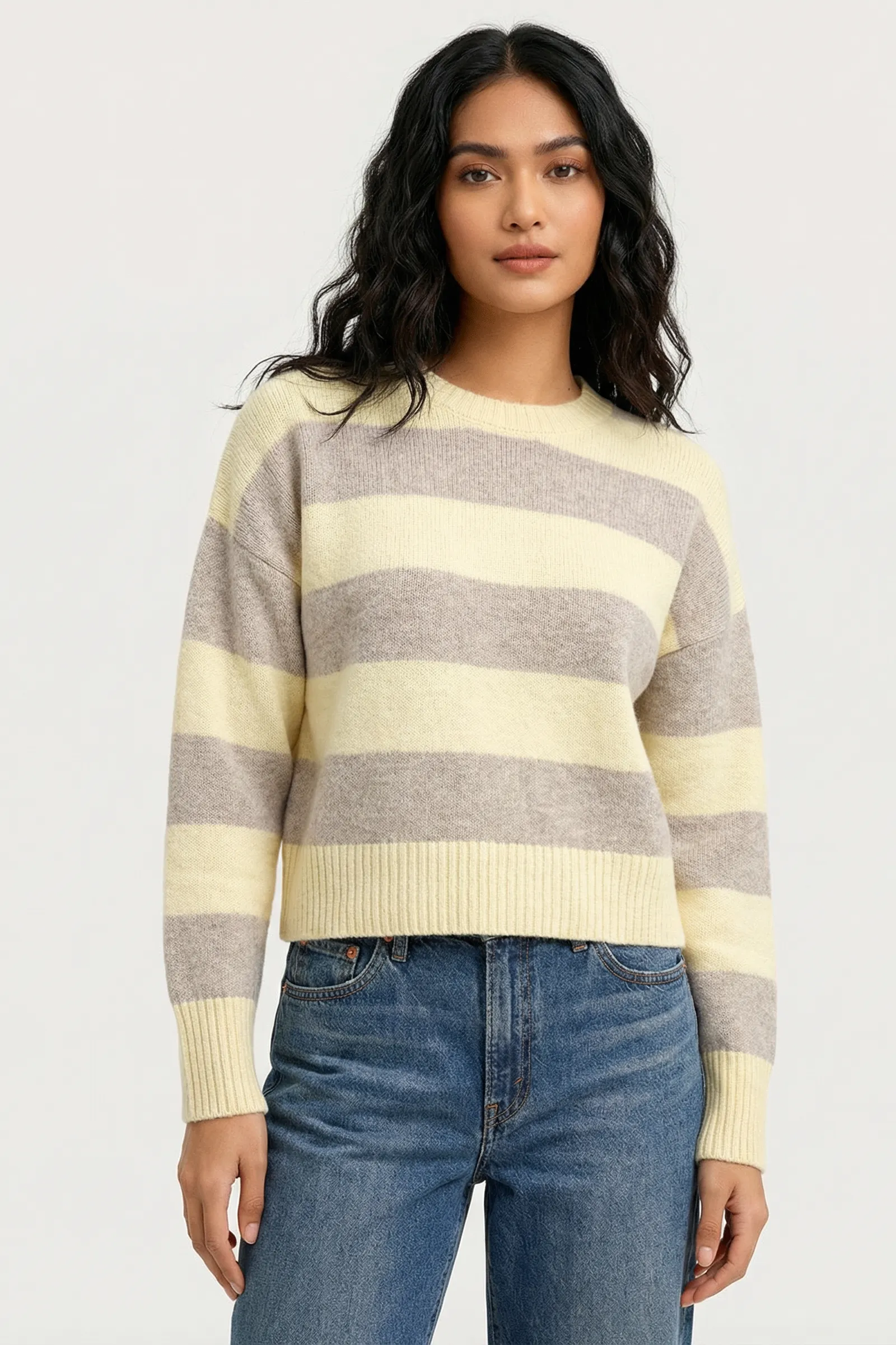 Cirrus Stripe Sweater sold by Mixology