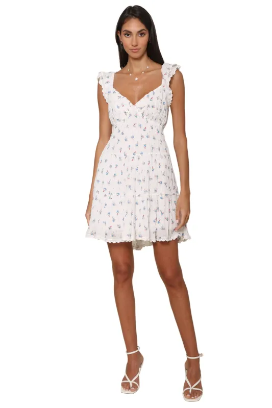 Aurora Floral Mini Dress sold by Mixology