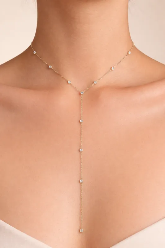 Tracy Multi Bezel Lariat sold by Mixology