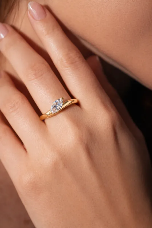 Mara Marquise Ring made by Mixology