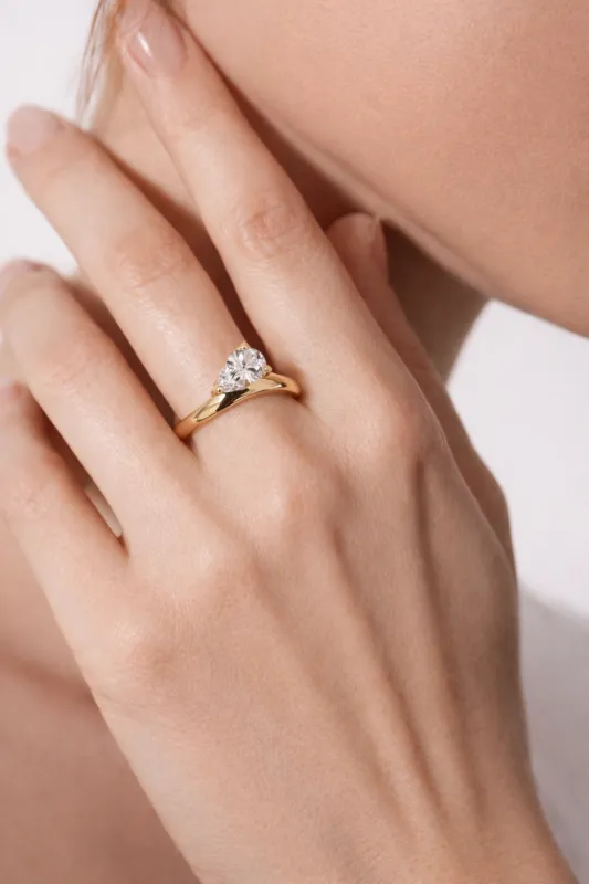 Jenny Pear Ring made by Mixology